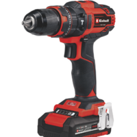 Ударная дрель-шуруповерт Einhell TE-CD 18/40 Li-i +64 4513992 (с 2-мя АКБ, кейс) - Превью изображения №3 — Интернет-магазин Time-Shop