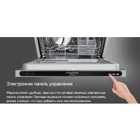 Встраиваемая посудомоечная машина MAUNFELD MLP6022A01 Light Beam - Превью изображения №29 — Интернет-магазин Time-Shop