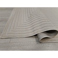 Ковер для жилой комнаты Radjab Carpet Сканди Сизаль Прямоугольник 10936B 12225RK (2x2.9, Krem/Krem) - Превью изображения №3 — Интернет-магазин Time-Shop