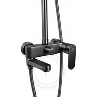 Душевая система  Filarete Retta FL2030 (графит) - Превью изображения №4 — Интернет-магазин Time-Shop