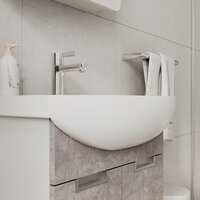  Volna Тумба под умывальник Vario Z 50.2D Рива (бетон, напольная) - Превью изображения №4 — Интернет-магазин Time-Shop