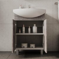  Volna Тумба под умывальник Vario Z 50.2D Рива (бетон, напольная) - Превью изображения №8 — Интернет-магазин Time-Shop