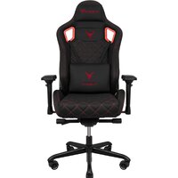 Игровое (геймерское) кресло Knight Titan (черный/красный) - Превью изображения №2 — Интернет-магазин Time-Shop