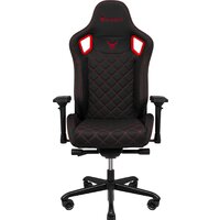 Игровое (геймерское) кресло Knight Titan (черный/красный) - Превью изображения №10 — Интернет-магазин Time-Shop