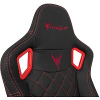 Игровое (геймерское) кресло Knight Titan (черный/красный) - Превью изображения №24 — Интернет-магазин Time-Shop