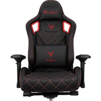 Игровое (геймерское) кресло Knight Titan (черный/красный) - Превью изображения №18 — Интернет-магазин Time-Shop