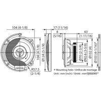 Коаксиальная АС Kenwood KFC-S1066 - Превью изображения №2 — Интернет-магазин Time-Shop