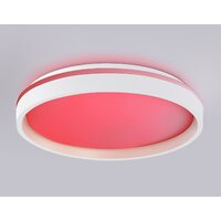 Припотолочная люстра Ambrella light Orbital FZ607 WH/GD (белый/золото) - Превью изображения №6 — Интернет-магазин Time-Shop