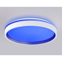 Припотолочная люстра Ambrella light Orbital FZ607 WH/GD (белый/золото) - Превью изображения №8 — Интернет-магазин Time-Shop