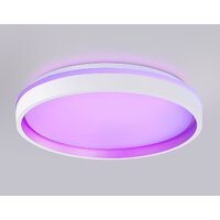 Припотолочная люстра Ambrella light Orbital FZ607 WH/GD (белый/золото) - Превью изображения №7 — Интернет-магазин Time-Shop