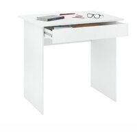 Стол Кортекс-мебель Эльф 80-1ш (белый) - Превью изображения №2 — Интернет-магазин Time-Shop