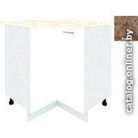 Кортекс-мебель Корнелия Лира НШУ угловой (белый/мадрид)