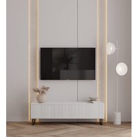 Тумба Shtabe Royal 5031 эко (белый/белый/черный) - Превью изображения №3 — Интернет-магазин Time-Shop