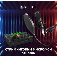 Набор для стриминга Оклик SM-600G - Превью изображения №2 — Интернет-магазин Time-Shop