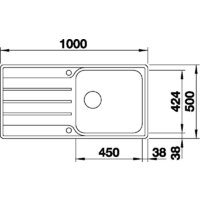 Кухонная мойка Blanco Lemis XL 6 S-IF 523035 (серебристый) - Превью изображения №3 — Интернет-магазин Time-Shop