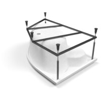 Ванна Cersanit Kaliope 170x110 L (с ножками и экраном) - Превью изображения №4 — Интернет-магазин Time-Shop