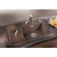 Кухонная мойка Blanco Zenar XL 6 S Compact 523778 (правая, белый) - Превью изображения №4 — Интернет-магазин Time-Shop