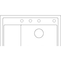 Кухонная мойка Blanco Zenar XL 6 S Compact 523778 (правая, белый) - Превью изображения №5 — Интернет-магазин Time-Shop