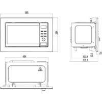 Микроволновая печь Candy CMXBDG207B - Превью изображения №13 — Интернет-магазин Time-Shop