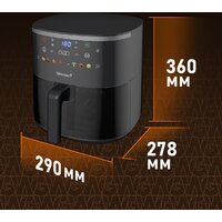 Аэрогриль (аэрофритюрница) Weissgauff WAF 706 DB Compact Fry - Превью изображения №21 — Интернет-магазин Time-Shop