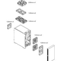 Корпус Thermaltake S100 TG Snow Edition CA-1Q9-00S6WN-00 - Превью изображения №13 — Интернет-магазин Time-Shop
