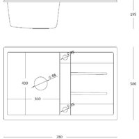 Кухонная мойка Quadron HB8203U7C1P2O - Превью изображения №4 — Интернет-магазин Time-Shop