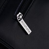 Мужская сумка Poshete 250-9628-BLK (черный) - Превью изображения №5 — Интернет-магазин Time-Shop
