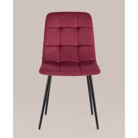 Стул Stool Group Одди AV 406N-Cbor-08 (велюр красный) - Превью изображения №4 — Интернет-магазин Time-Shop