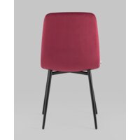 Стул Stool Group Одди AV 406N-Cbor-08 (велюр красный) - Превью изображения №5 — Интернет-магазин Time-Shop