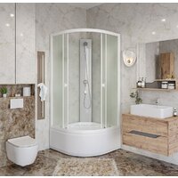 Душевая кабина Niagara Promo P90/40/MT/BK 90x90x195 - Превью изображения №3 — Интернет-магазин Time-Shop