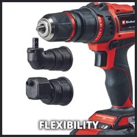 Дрель-шуруповерт Einhell E-CD 18/45 3X-Li 4513990 (с 1-им АКБ, кейс) - Превью изображения №8 — Интернет-магазин Time-Shop