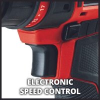 Дрель-шуруповерт Einhell E-CD 18/45 3X-Li 4513990 (с 1-им АКБ, кейс) - Превью изображения №7 — Интернет-магазин Time-Shop