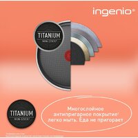 Набор сковород Tefal Ingenio Cook Eat L8813S75 - Превью изображения №9 — Интернет-магазин Time-Shop