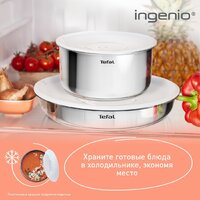Набор сковород Tefal Ingenio Cook Eat L8813S75 - Превью изображения №6 — Интернет-магазин Time-Shop