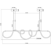 Подвесная люстра Moderli True V10688-PL - Превью изображения №5 — Интернет-магазин Time-Shop