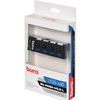 USB-хаб Buro BU-HUB4-U3.0-L - Превью изображения №5 — Интернет-магазин Time-Shop