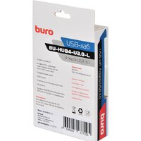 USB-хаб Buro BU-HUB4-U3.0-L - Превью изображения №6 — Интернет-магазин Time-Shop