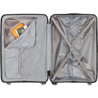 Чемодан-спиннер DoubleW YF-PP02 (L, белый) - Превью изображения №4 — Интернет-магазин Time-Shop