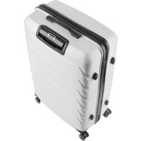 Чемодан-спиннер DoubleW YF-PP02 (L, белый) - Превью изображения №3 — Интернет-магазин Time-Shop