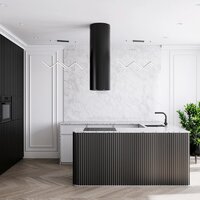 Кухонная вытяжка Lanilia Wereniso Isola 39.1 Black - Превью изображения №7 — Интернет-магазин Time-Shop