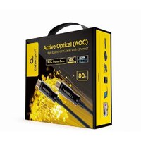 Кабель Cablexpert CCBP-HDMI-AOC-80M-02 HDMI -HDMI (80 м, черный) - Превью изображения №2 — Интернет-магазин Time-Shop