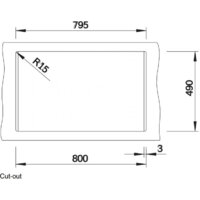Кухонная мойка Blanco Dalago 8 525877 (черный) - Превью изображения №6 — Интернет-магазин Time-Shop