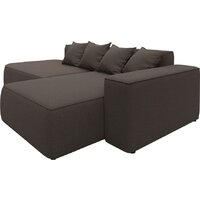 Угловой диван Лига диванов Лига-065 правый 129798 (рогожка амур 05 коричневый) - Превью изображения №16 — Интернет-магазин Time-Shop