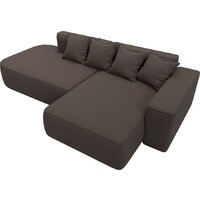 Угловой диван Лига диванов Лига-065 правый 129798 (рогожка амур 05 коричневый) - Превью изображения №18 — Интернет-магазин Time-Shop