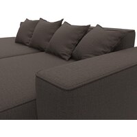 Угловой диван Лига диванов Лига-065 правый 129798 (рогожка амур 05 коричневый) - Превью изображения №17 — Интернет-магазин Time-Shop