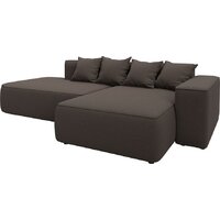 Угловой диван Лига диванов Лига-065 правый 129798 (рогожка амур 05 коричневый) - Превью изображения №15 — Интернет-магазин Time-Shop