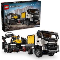 LEGO Technic Грузовик Volvo FMX и электрический экскаватор EC230 42175