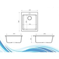 Кухонная мойка Berge BR-4200 + Like F8005022 (черный) - Превью изображения №21 — Интернет-магазин Time-Shop