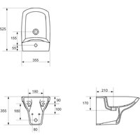 Биде Cersanit Carina [K31-010] - Превью изображения №3 — Интернет-магазин Time-Shop
