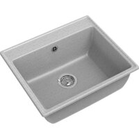 Кухонная мойка GranFest GF-V-580 (серый) - Превью изображения №1 — Интернет-магазин Time-Shop